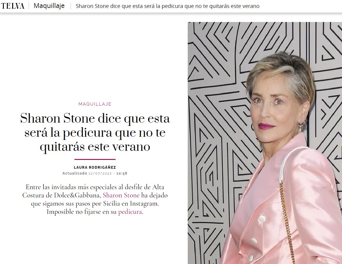 Telva_Sharon Stone