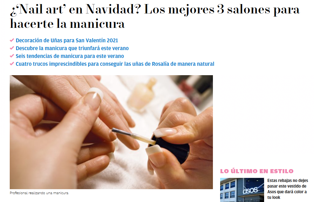 Okdiario y los mejores salones de manicura