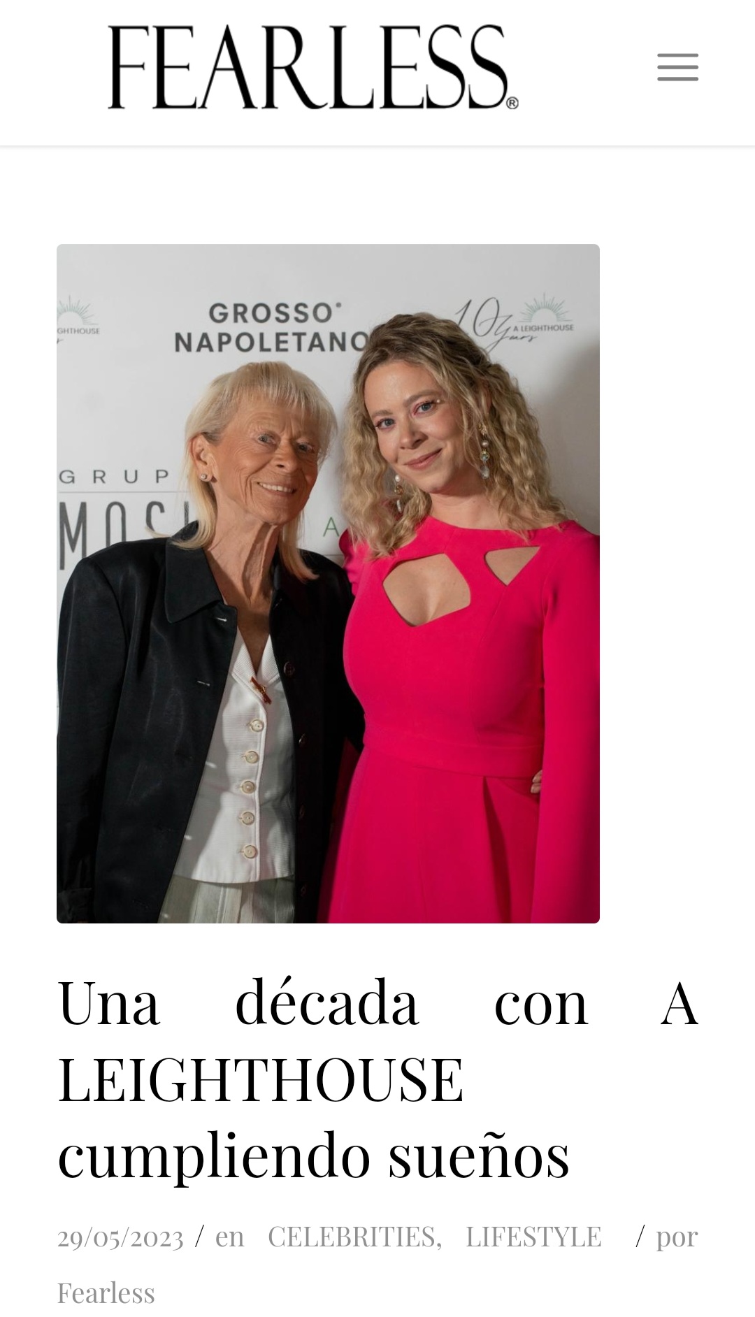 Fearless celebra los 10 años de A LEIGHTHOUSE con d-uñasg