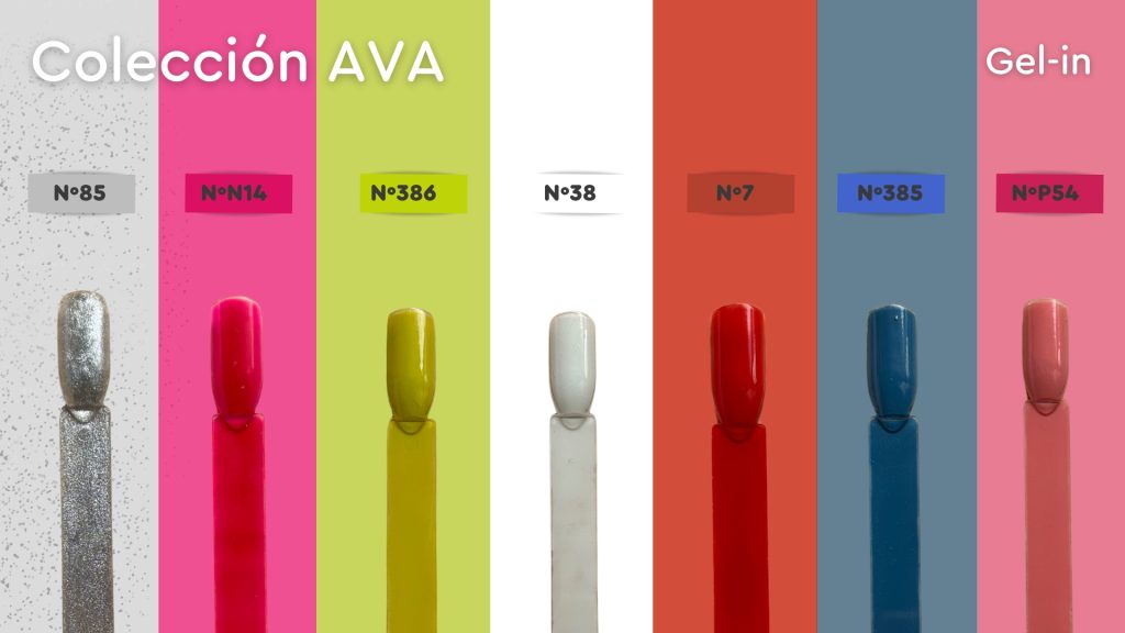 Nueva Colección AVA d-uñas esmalte permanente